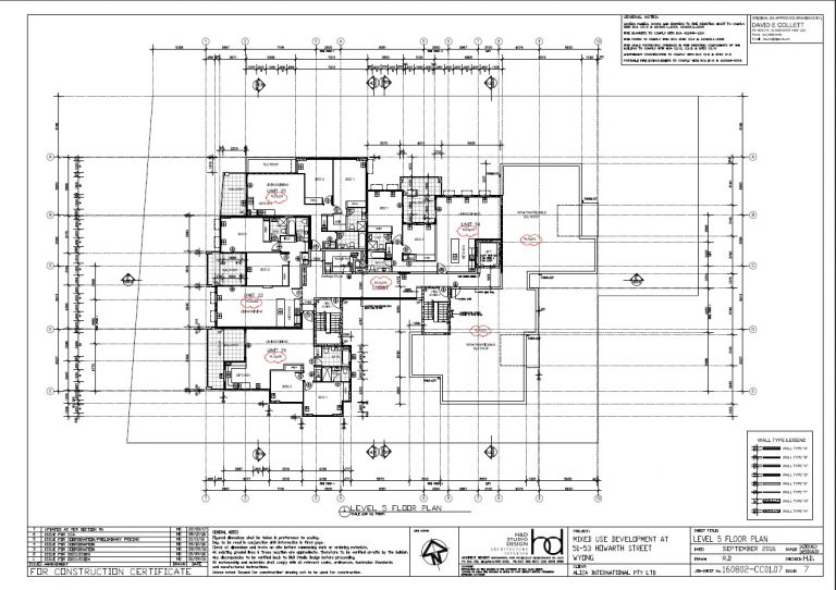 Wyong Level 5 Floor Plan | Olympia Homes Sydney